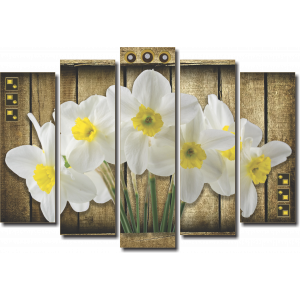 Модульная картина Spring Narcissus